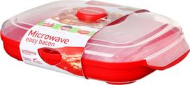 Indelis maistui Sistema Easy Bacon, 0.95 l, 28.7 cm x 21.9 cm, raudona sp.