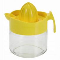 Citrusinių vaisių sulčiaspaudė Excellent Houseware, 12 cm, 0.3 l, geltona sp.