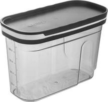 Birių produktų indas Orion, 1.25 l, 19.5 cm x 10 cm, pilka sp.