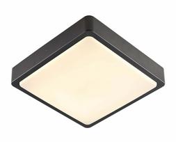 Lubinis lauko šviestuvas SLV Ainos Square, 18W, LED, IP65, antracito sp., 30 cm x 6.5 cm
