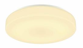 Šviestuvas lubų ir sienų SLV Lipsy Drum 50 1002077, LED, 3000 - 4000 °K, 1 x 20 W, balta sp.