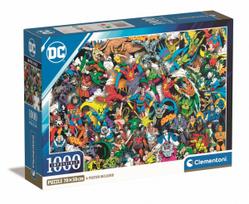 Dėlionė Clementoni DC Comics Justice League 39863, 50 cm x 70 cm, 1000 vnt., įvairių spalvų