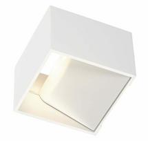 Šviestuvas sieninis SLV Logs In 1000639, LED, 2000 - 3000 °K, 1 x 11 W, balta sp.