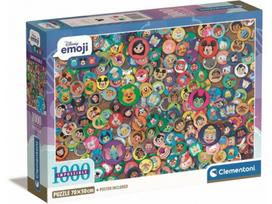 Dėlionė Clementoni Disney Emoji 39829, 50 cm x 70 cm, 1000 vnt., įvairių spalvų