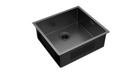 Virtuvinė plautuvė Domoletti, 55 cm x 50.5 cm x 20 cm, black metallic