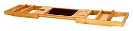 Padėklas voniai HA1024, 110.5 cm x 4.5 cm x 23 cm, medžio sp.