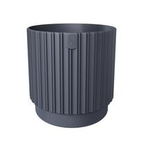 Gėlių vazonas Form Plastic Mika Cyli Petit 5300-014, plastikinis, Ø 17.8 cm, antracito sp.