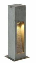 Pastatomas lauko šviestuvas SLV Arrock Stone, 9W, LED, IP55, pilka sp., 17 cm x 50 cm