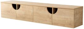 TV staliukas Kalune Design Grotte, ąžuolo sp., 35 cm x 180 cm x 35 cm