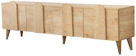 TV staliukas Kalune Design New Line v2, ąžuolo sp., 35 cm x 180 cm x 50 cm