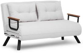 Sofa-lova Atelier Del Sofa Sando 2, kreminė sp., 133 x 50 cm x 40 cm