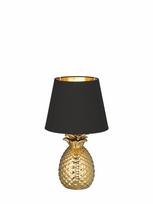 Stalinis šviestuvas Reality Pineapple, E14, 40W, juoda sp./aukso sp.