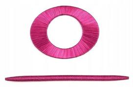Užuolaidų laikiklis Pure Oval 010, 15 cm, rožinė sp.