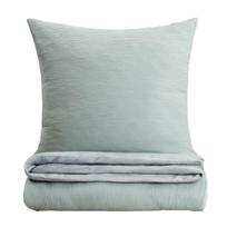 Patalynės užvalkalų komplektas Homla Riva Basic 243228, žalia sp., 70 x 80 cm, 200 x 220 cm