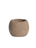 Gėlių vazonas Domoletti BTP05C, cementas, Ø 20.5 cm, ruda sp.