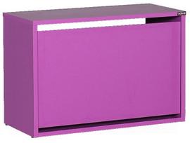 Batų spintelė Kalune Design SHC-110-UU-1, violetinė sp., 60 cm x 30 cm x 42 cm