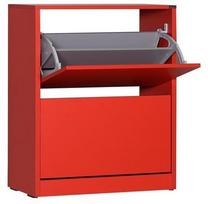 Batų spintelė Kalune Design SHC-520-KK-1, raudona sp., 73 cm x 26 cm x 84 cm
