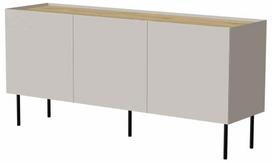 Komoda Cama Fellini, ąžuolo sp./kašmyro sp., 70 cm x 150 cm x 40 cm