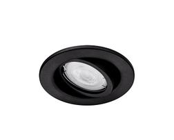 Šviestuvas įleidžiamas Philips Fresco, GU10, juoda sp., 4.6 W