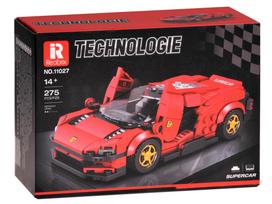 Konstruktorius, automobilis Technologie Futuristic, 275 vnt., raudona sp.