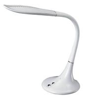 Darbo stalo šviestuvas CristalRecord Sedan, LED, 24W, balta sp./balta sp.