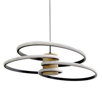 Šviestuvas kabinamas CristalRecord Dina, LED, 3000 °K x 50 W, medienos sp.