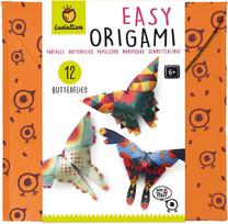 Popierinių figūrų gaminimo rinkinys Ludattica Easy Origami Butterflies, mėlyna sp./žalia sp./oranžinė sp.