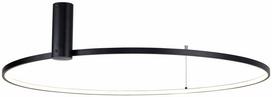 Šviestuvas lubų Zuma Line Horik 89429-90BK, LED, 3000 - 6000 °K, 1 x 32 W, juoda sp.