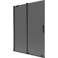 Vonios sienelė Mexen Velar, 130 cm x 150 cm, juoda sp./grafito sp./grūdintas