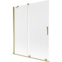 Vonios sienelė Mexen Velar, 140 cm x 150 cm, aukso sp./grūdintas