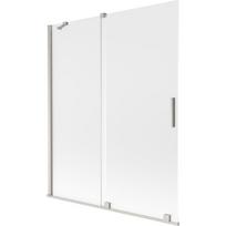 Vonios sienelė Mexen Velar, 140 cm x 150 cm, sidabro sp./grūdintas