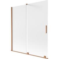 Dušo sienelė Mexen Velar, 150 cm x 150 cm, skaidri sp./vario sp./matinis