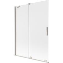 Dušo sienelė Mexen Velar, 130 cm x 150 cm, skaidri sp./matinio nikelio sp./matinis