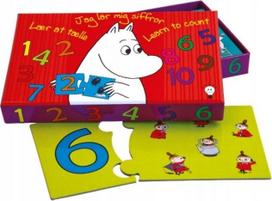 Dėlionė Barbo Toys Moomins Learn To Count, įvairių spalvų, 20 vnt.