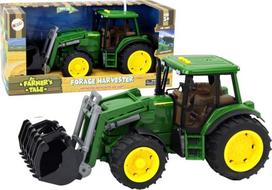 Žaislinis traktorius Lean Toys Farmers Tale, žalia sp.