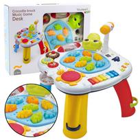 Vaikų žaidimo stalas, krokodilas Lean Toys Music Game, įvairių spalvų