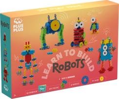 Konstruktorius Plus Plus Learn To Build Robots, 275 vnt., įvairių spalvų