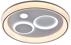 Išmanusis šviestuvas lubų CristalRecord Rus, LED, 3000 - 6000 °K, balta sp. / balta sp., 48 x 48 cm