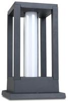 Pastatomas lauko šviestuvas CristalRecord, 7W, LED, IP54, antracito sp., 15 cm x 25.5 cm
