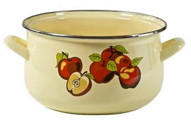 Puodas Domotti Apple, 20 cm, 3.78 l, šviesiai ruda - ecru