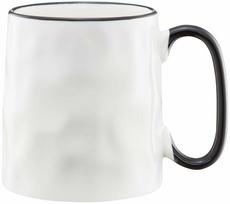 Puodelis Ambition Zanzi, juoda sp., 0.400 l