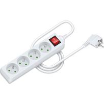 Buitinis ilgintuvas Retlux, RPC 23, 3G1.0, 1.5 m, IP20, 4 lizdų, su jungikliu