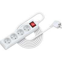 Buitinis ilgintuvas Retlux RPC 26, 3G1.0, 5 m, IP20, 4 lizdų, su jungikliu