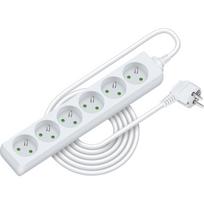 Buitinis ilgintuvas Retlux, RPC 17, 3G1.0, 5 m, IP20, 6 lizdų