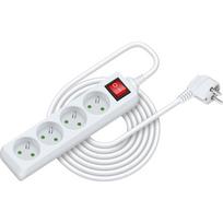 Buitinis ilgintuvas Retlux, RPC 27, 3G1.0, 7 m, IP20, 4 lizdų, su jungikliu
