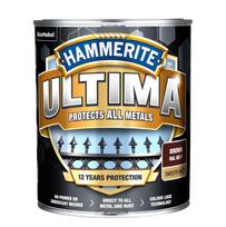 Emaliniai dažai, metalo konkstrukcijoms, apsaugant nuo korozijos Hammerite Ultima Matt, matinis, 2.2 l, ruda sp.