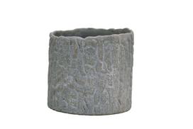 Gėlių vazonas Domoletti Y17D16B, spw, Ø 15 cm, pilka sp.