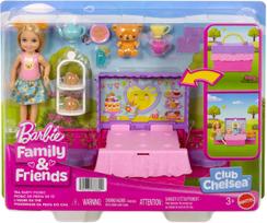 Lėlė su priedais Mattel Barbie Family & Friends Club Chelsea JJB40, 12 cm, įvairių spalvų