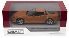 Žaislinis automobilis Kinsmart 2007 Chevrolet Corvette Z06 KT5320, 1:36, (spalva/dizainas parenkami atsitiktine tvarka)