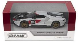 Žaislinis automobilis Kinsmart 2017 Ford GT (Heritage Edition) KT5448, 1:38, (spalva/dizainas parenkami atsitiktine tvarka)